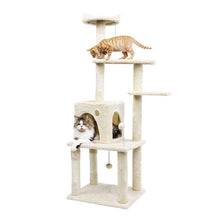 Load image into Gallery viewer, wholesale Cat'S Tree Scratcher Tower Condo Furniture Scratch Post Cat Jumping Toy with Ladder Kitten Pet House Hammock With Ball

