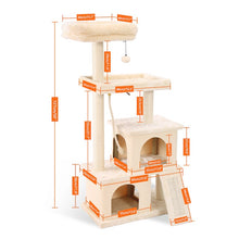 Load image into Gallery viewer, wholesale Cat'S Tree Scratcher Tower Condo Furniture Scratch Post Cat Jumping Toy with Ladder Kitten Pet House Hammock With Ball
