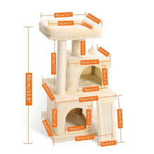 Load image into Gallery viewer, wholesale Cat'S Tree Scratcher Tower Condo Furniture Scratch Post Cat Jumping Toy with Ladder Kitten Pet House Hammock With Ball

