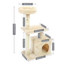 Load image into Gallery viewer, Domestic Delivery Cat Climbing Frame Cat Scratching Post Tree Scratcher Pole Furniture Cat Toy plac zabaw dla kota
