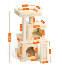 Load image into Gallery viewer, Domestic Delivery Cat Climbing Frame Cat Scratching Post Tree Scratcher Pole Furniture Cat Toy plac zabaw dla kota
