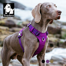 Load image into Gallery viewer, Truelove Waterproof Dog Harness Lightweight Durable Nylon Pet Dog Vest Harness Reflective Adjustable For Small Large Dogs Perros
