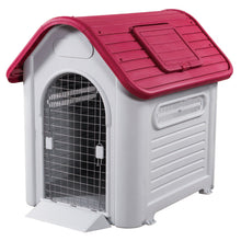 Load image into Gallery viewer, Wholesale Eco-friendly  plastic large big dog house waterproof  indoor/outdoor pet dog kennel manufacturers
