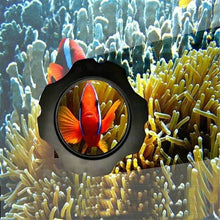 Load image into Gallery viewer, 2 in 1 Aquarium Magnifier Magnetic Glass Cleaner Fish Tank Cleaner Scraper Up To 15Mm
